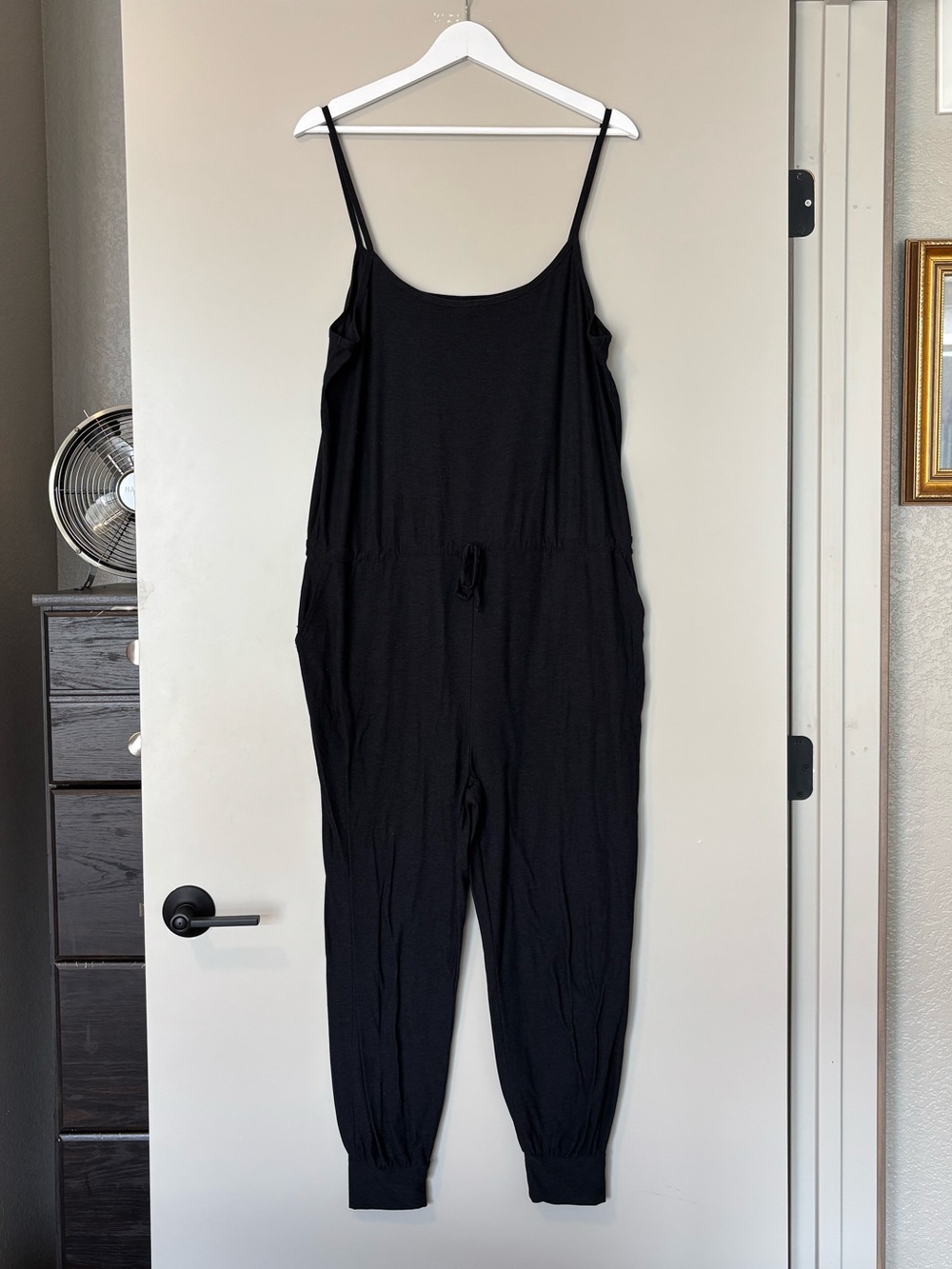 Beyond Yoga Women's Jumpsuit with Adjustable Waist Drawstring Athleisure Lounge